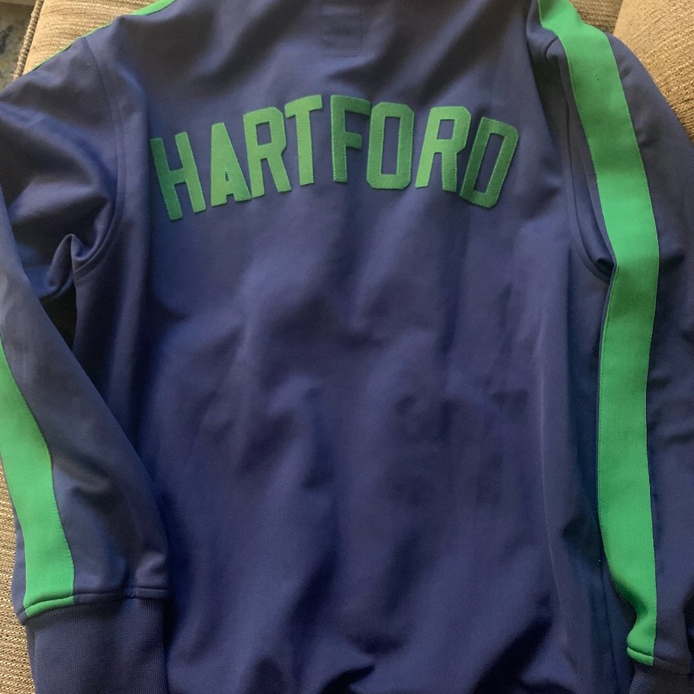 Hartford Whalers Vintage Zip Jacket - Size 36 (S) -Unisex